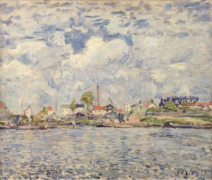 O Sena em Point du Jour, 1877